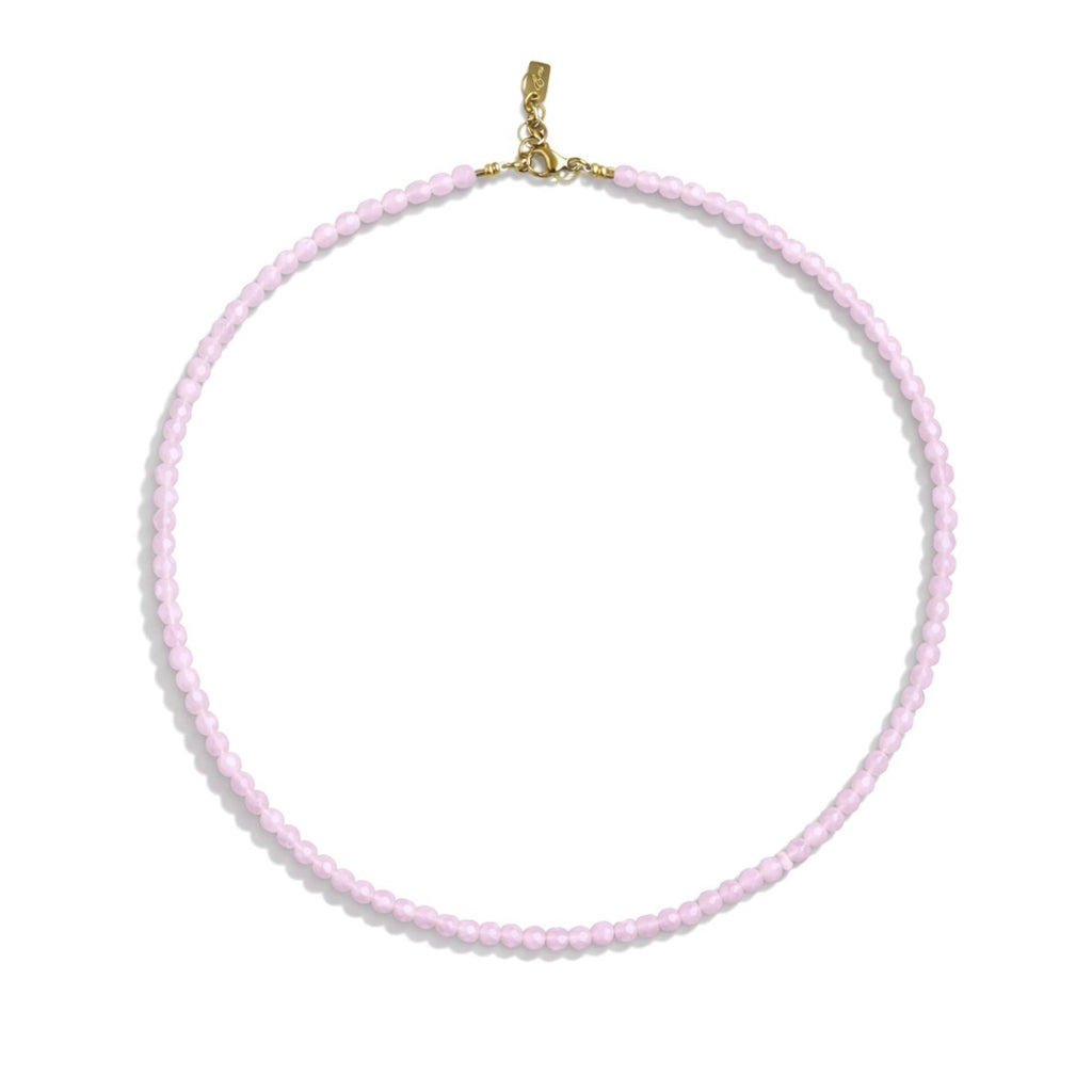 Soft Pink Summer Necklace