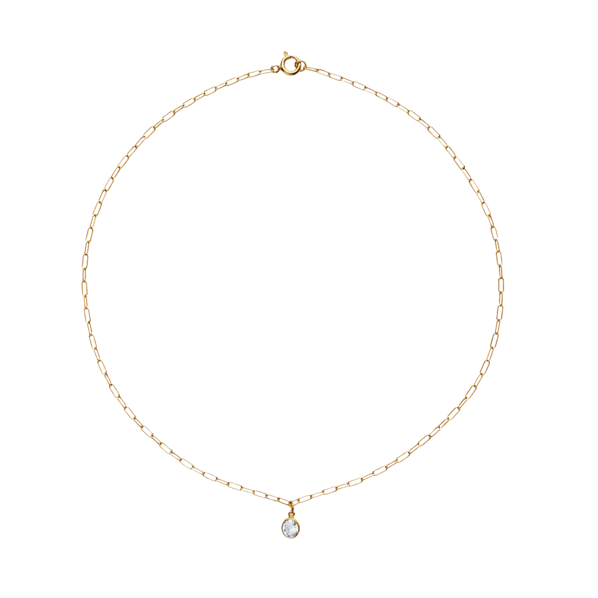 Gold Drop Necklace