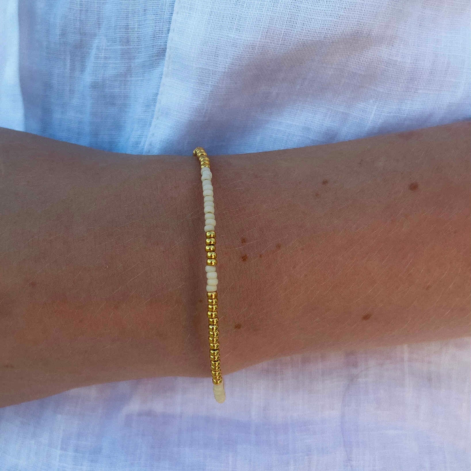 Emi Bracelet Vanilla