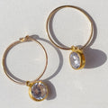 Golden Hoop Earring