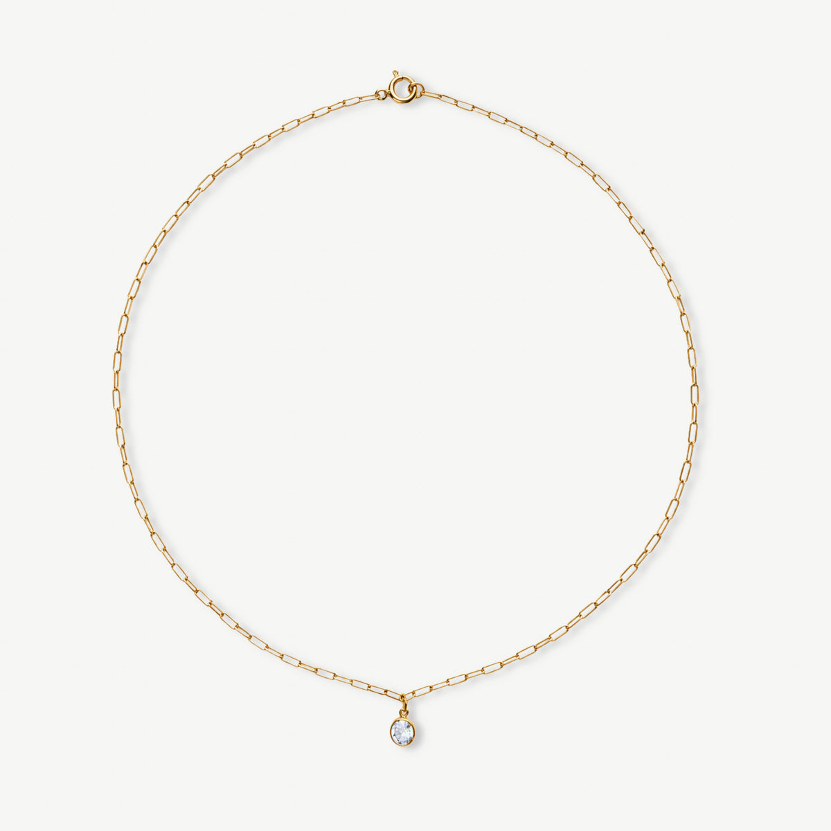 Gold Drop Necklace