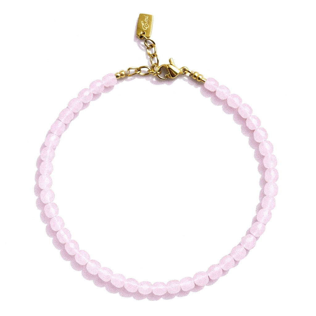 Soft Pink Summer Anklet