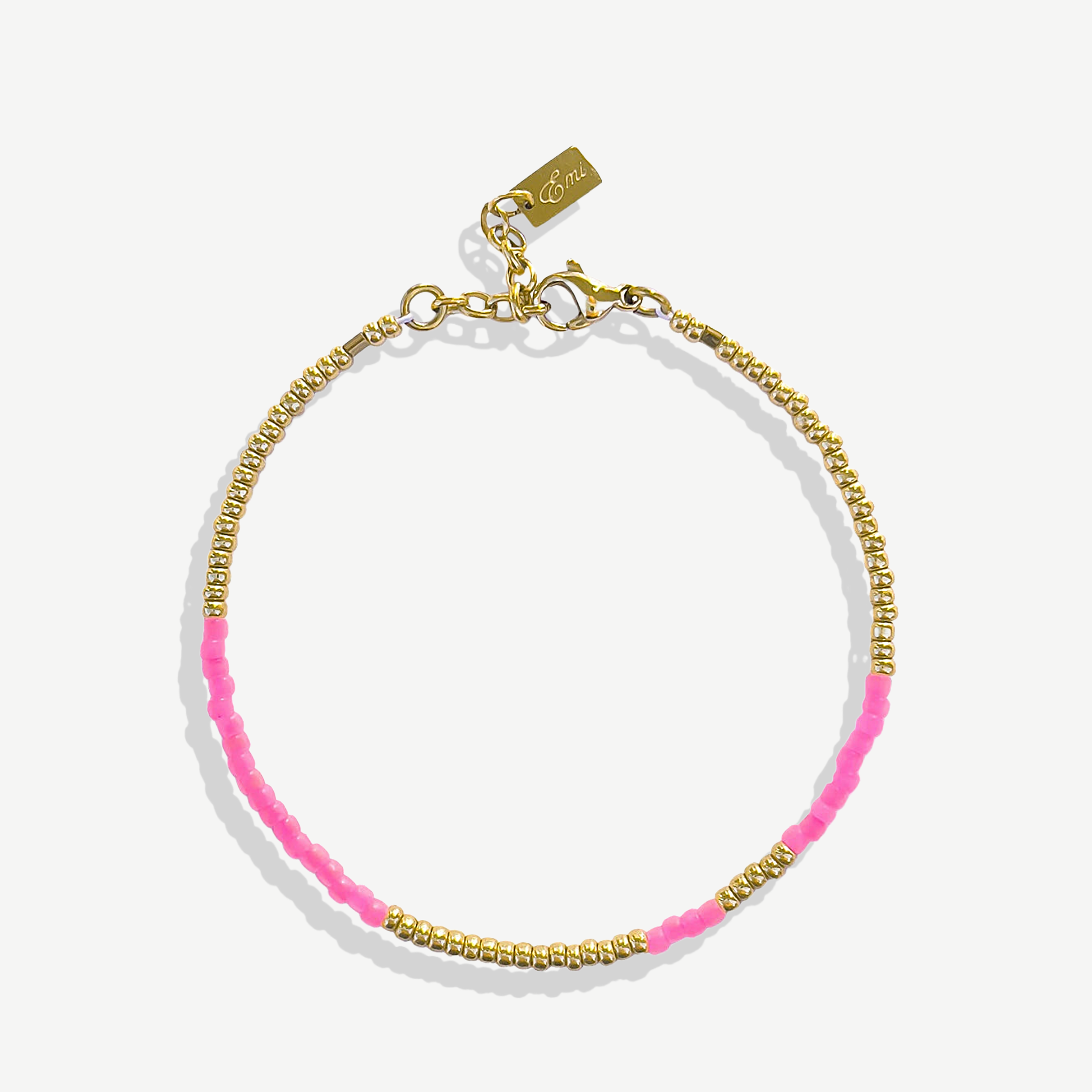 Emi Bracelet  Neon Pink