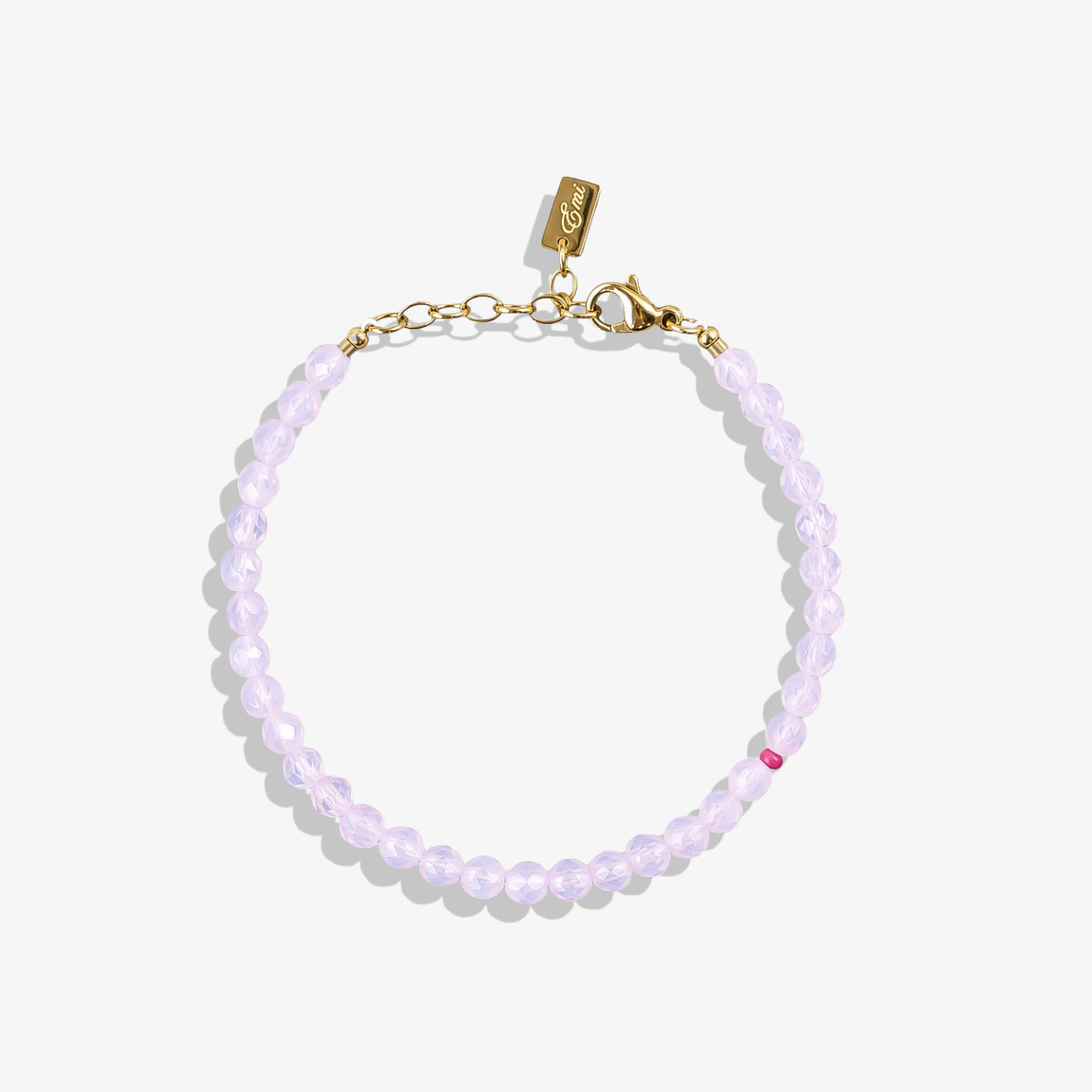 Soft Pink Summer Bracelet