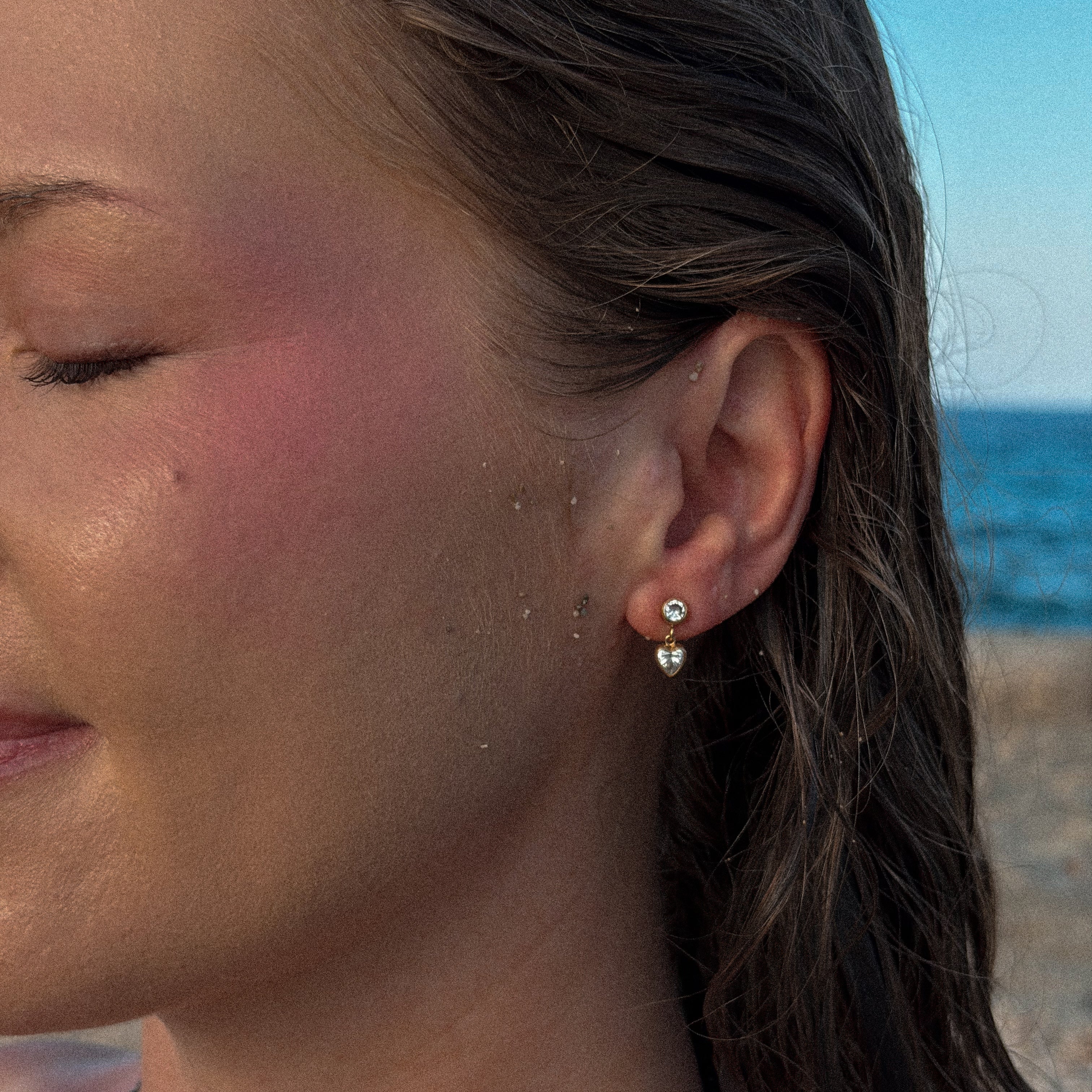 Sparkly Drop Earrings