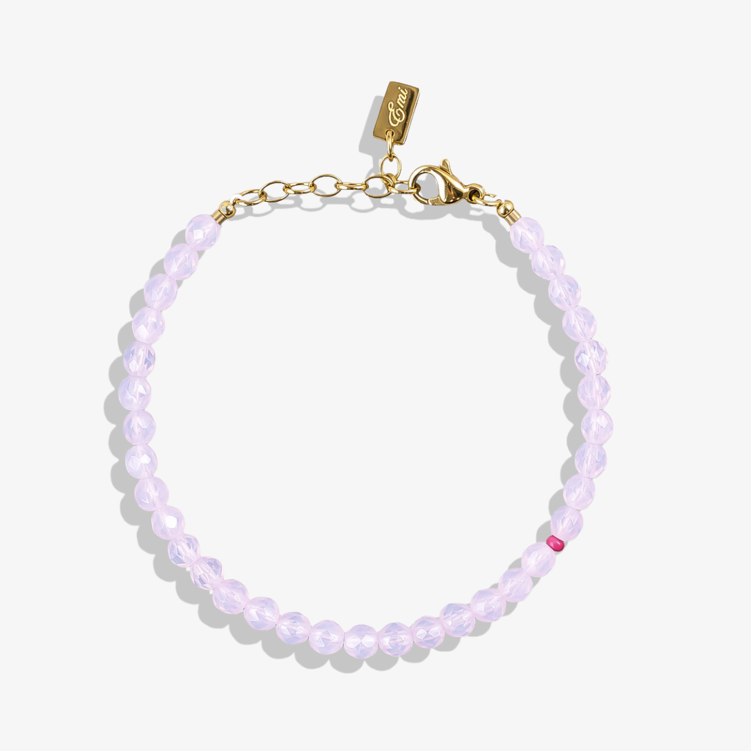 Soft Pink Summer Anklet