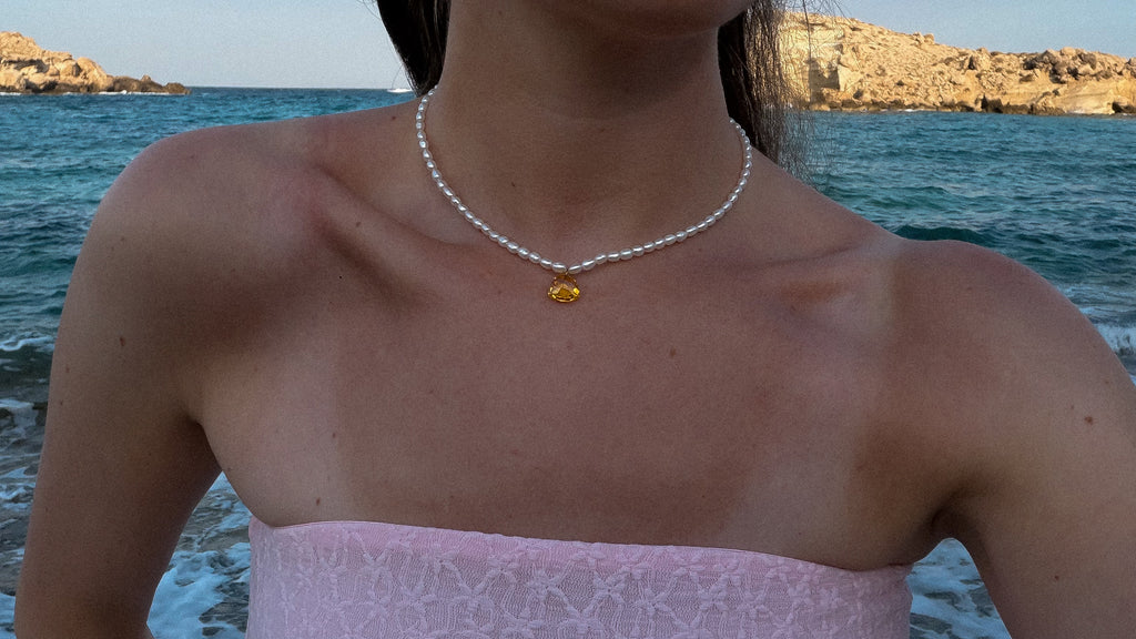 Golden Sun Necklace