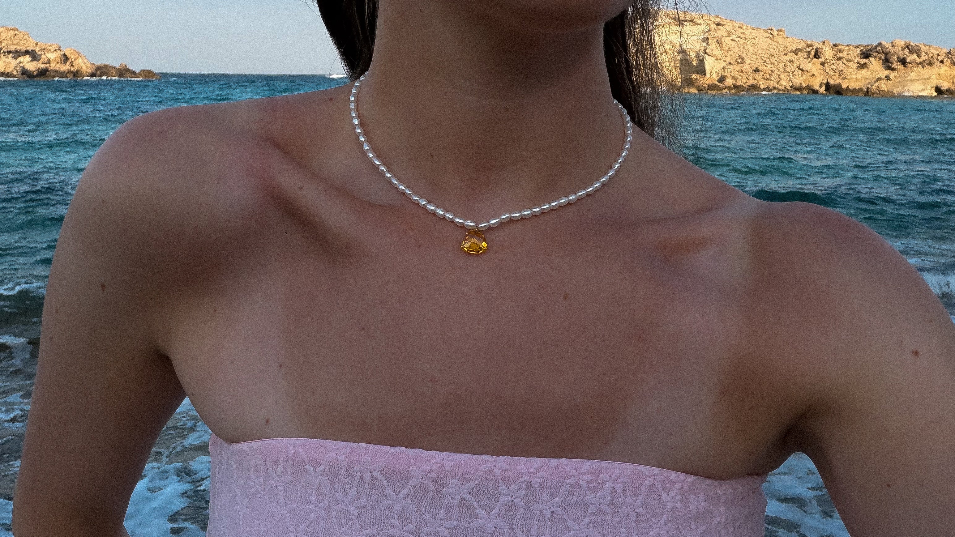 Golden Sun Necklace