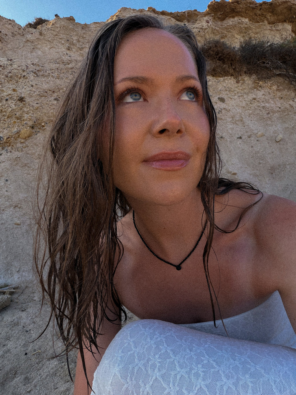 Black Onyx Shell Necklace