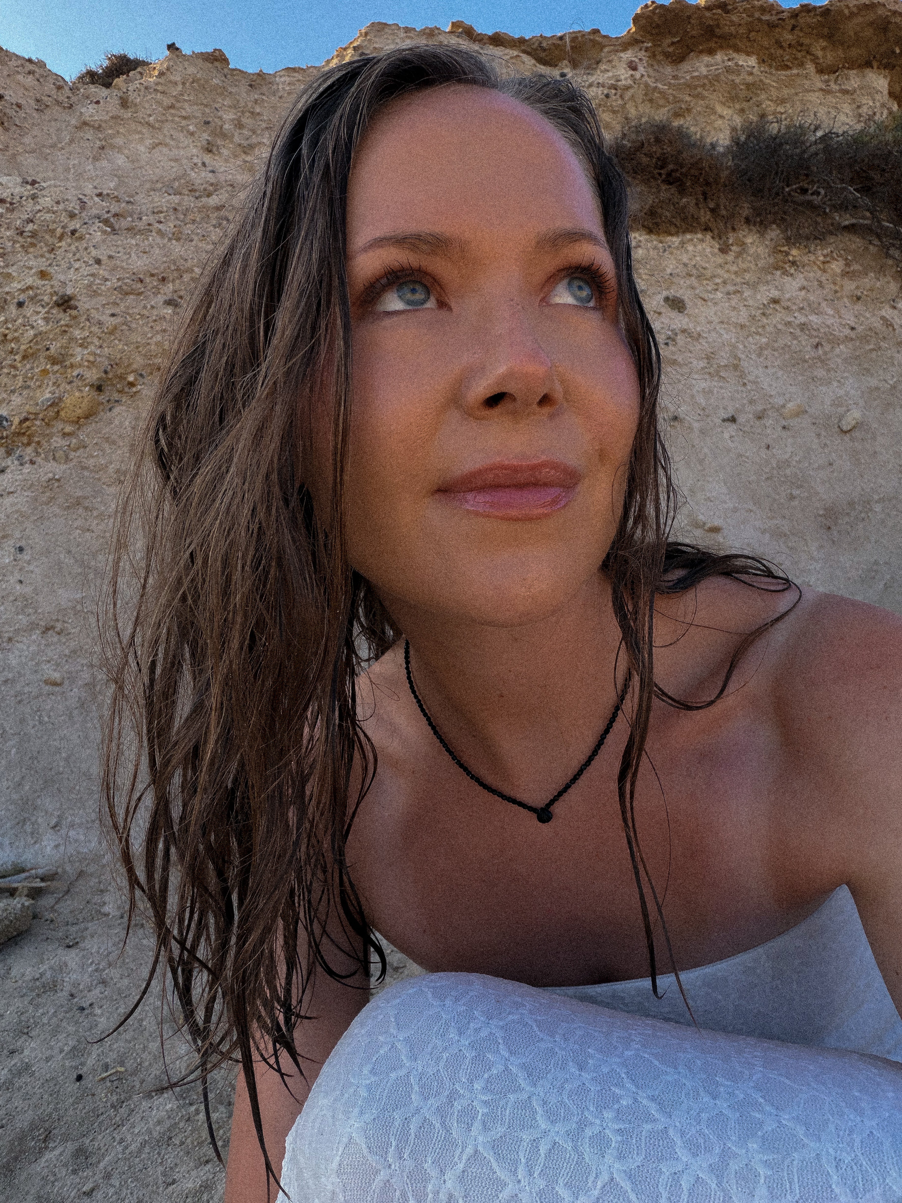 Black Onyx Shell Necklace