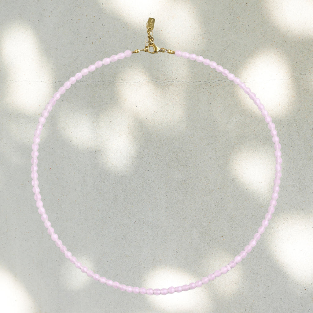 Soft Pink Summer Necklace