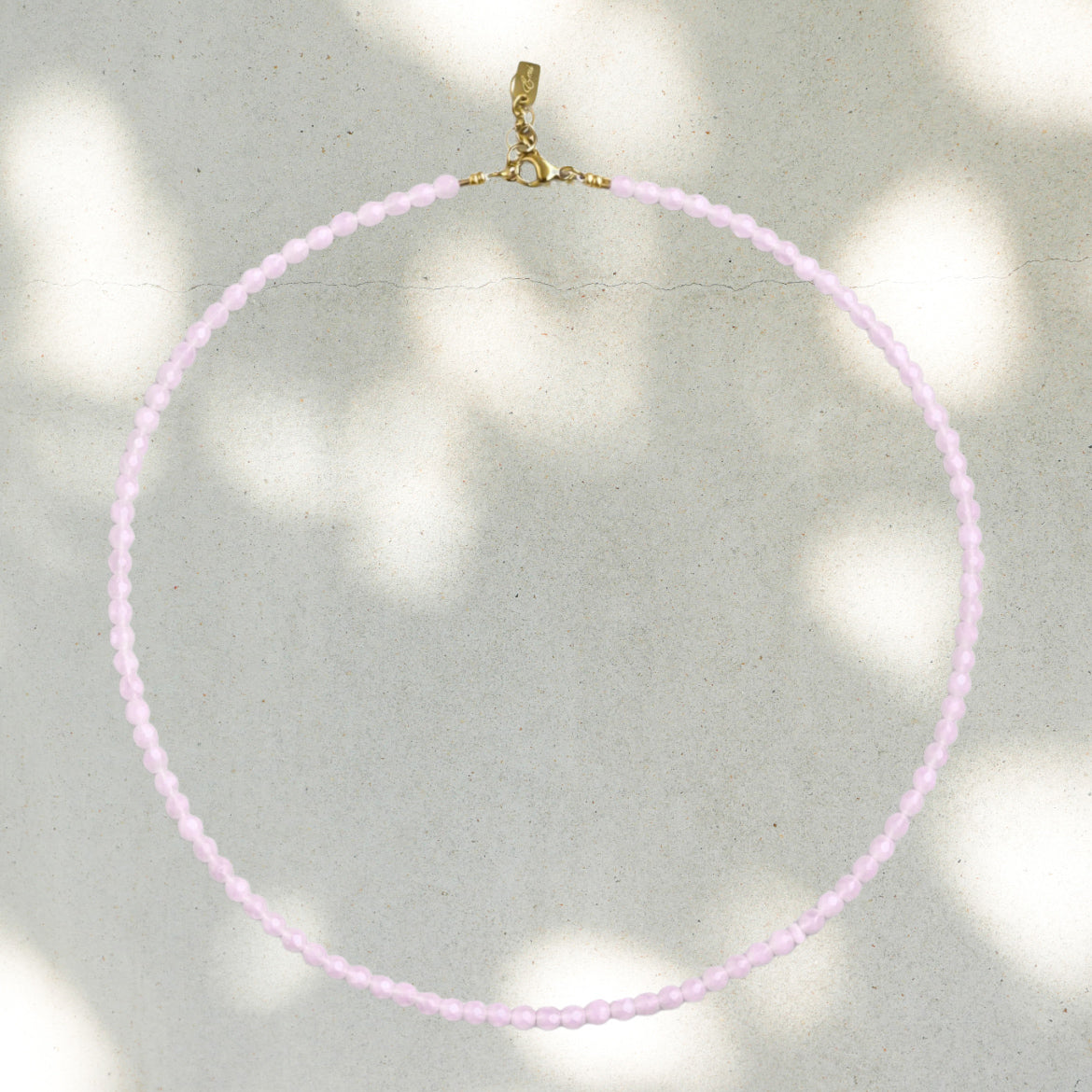 Soft Pink Summer Necklace