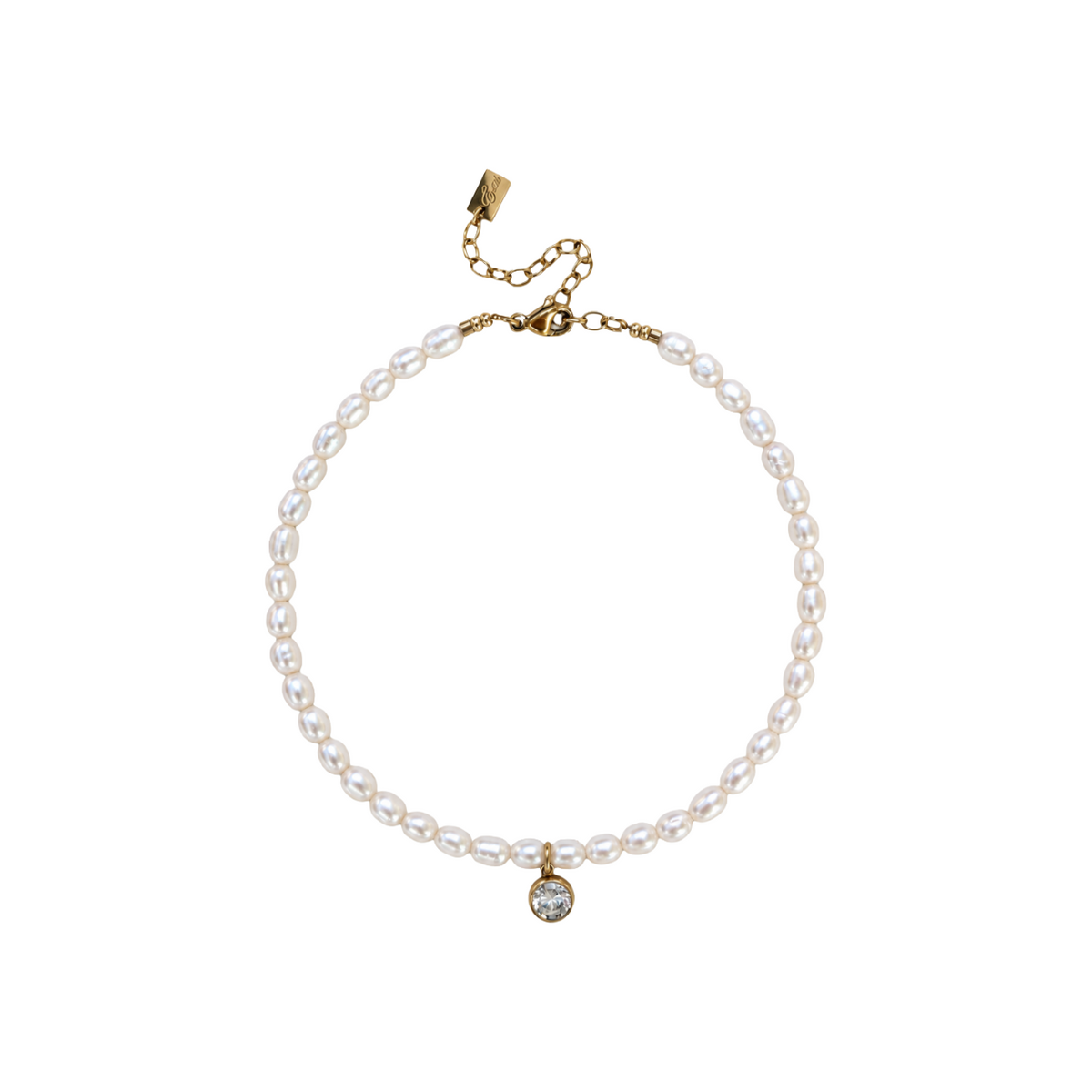 Sparkly Drop Anklet