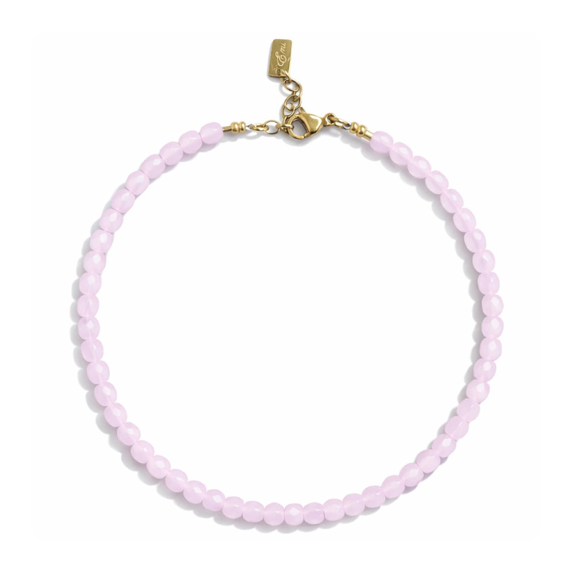 Soft Pink Summer Anklet