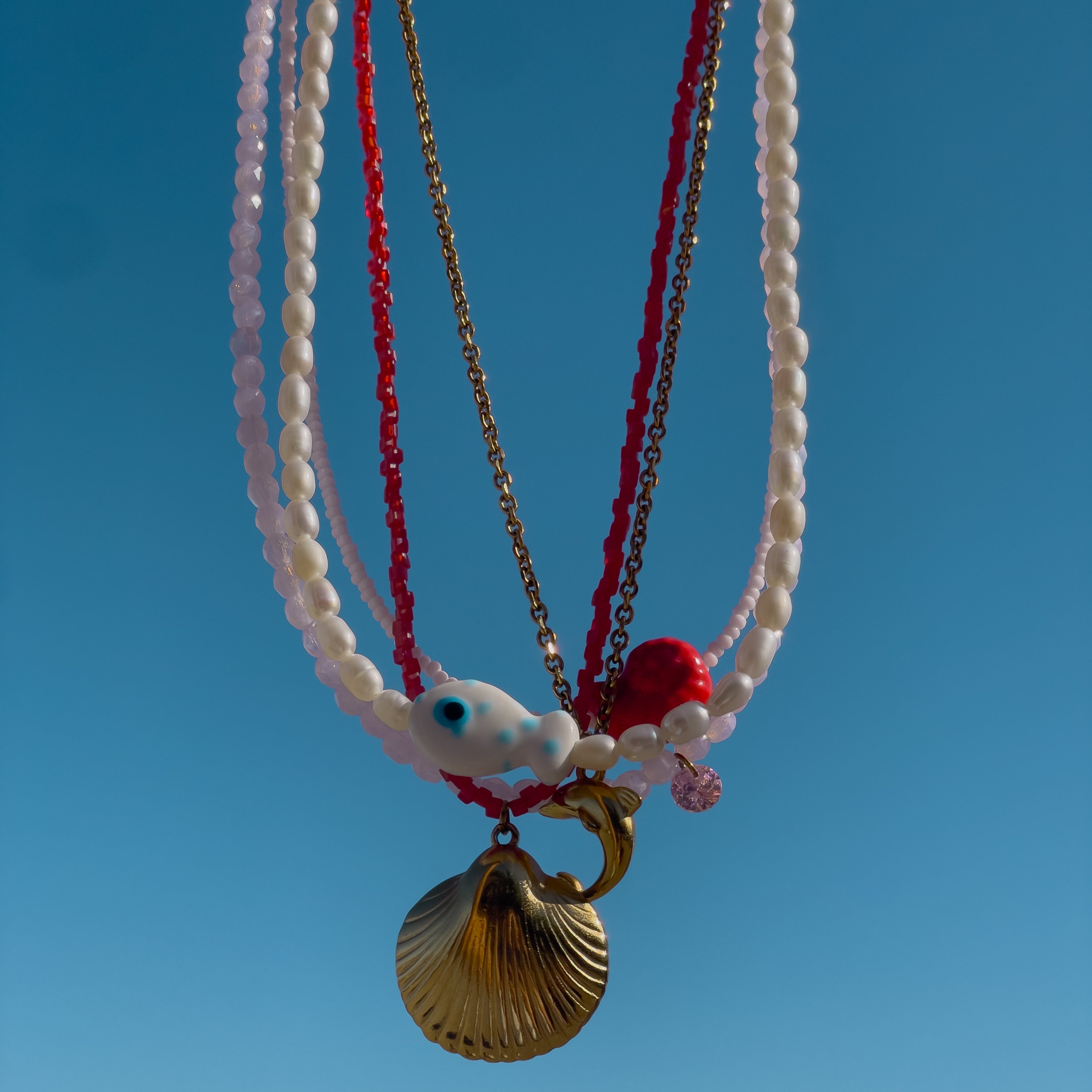 Let’s Go for a Swim Necklace
