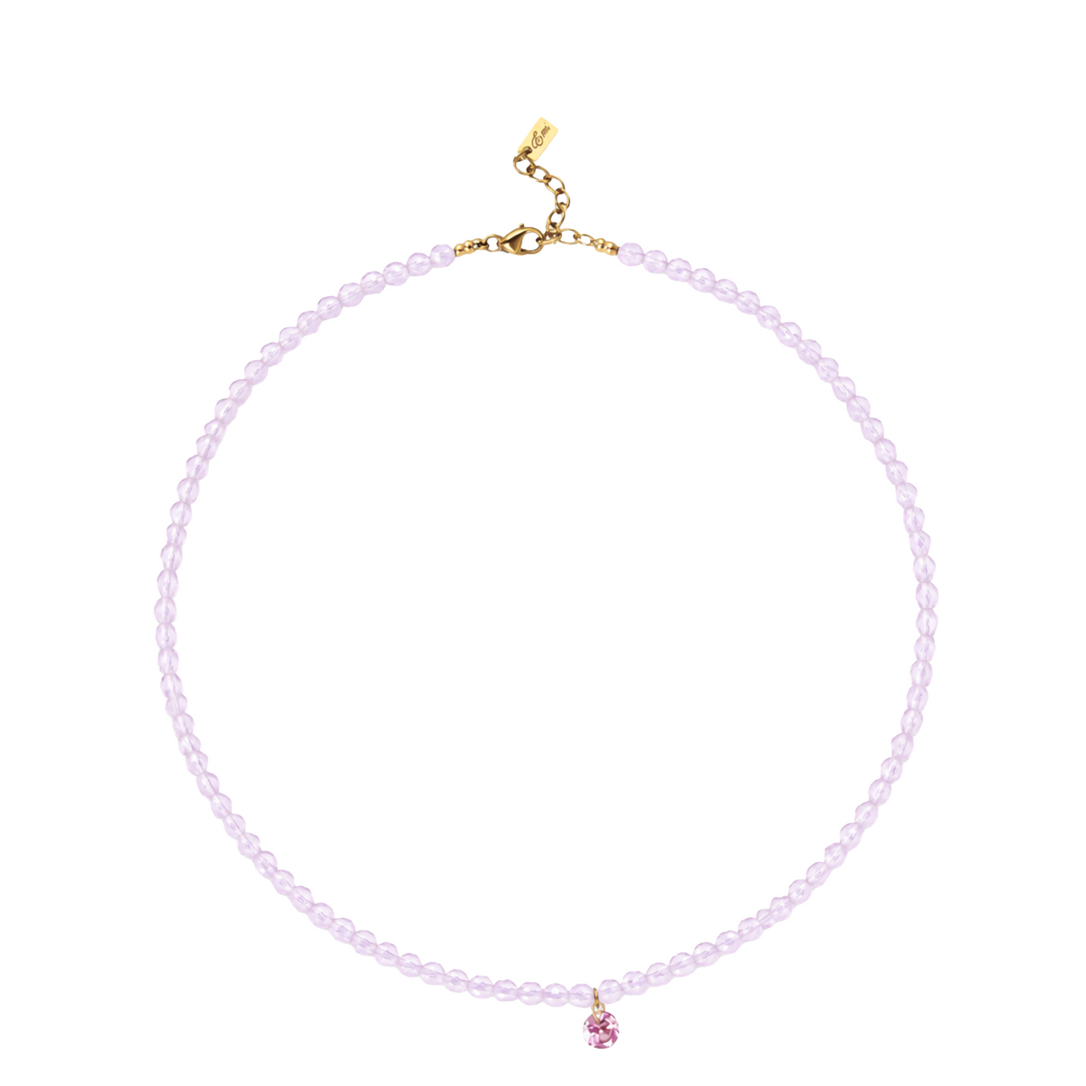 Soft Pink Necklace