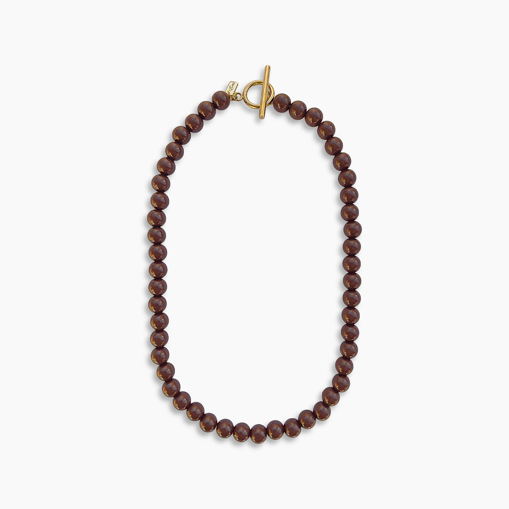 Toasted Bead Necklace