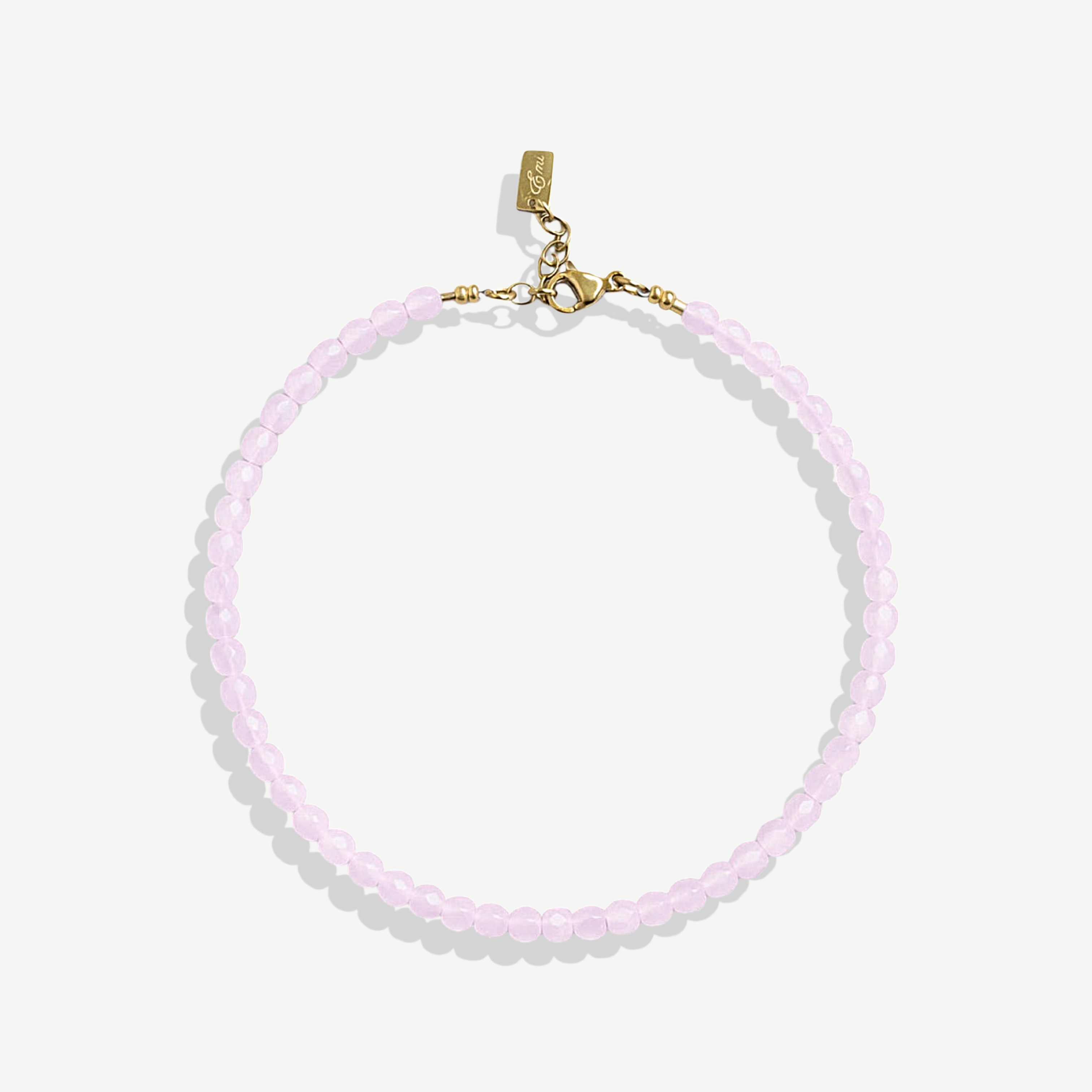 Soft Pink Summer Anklet
