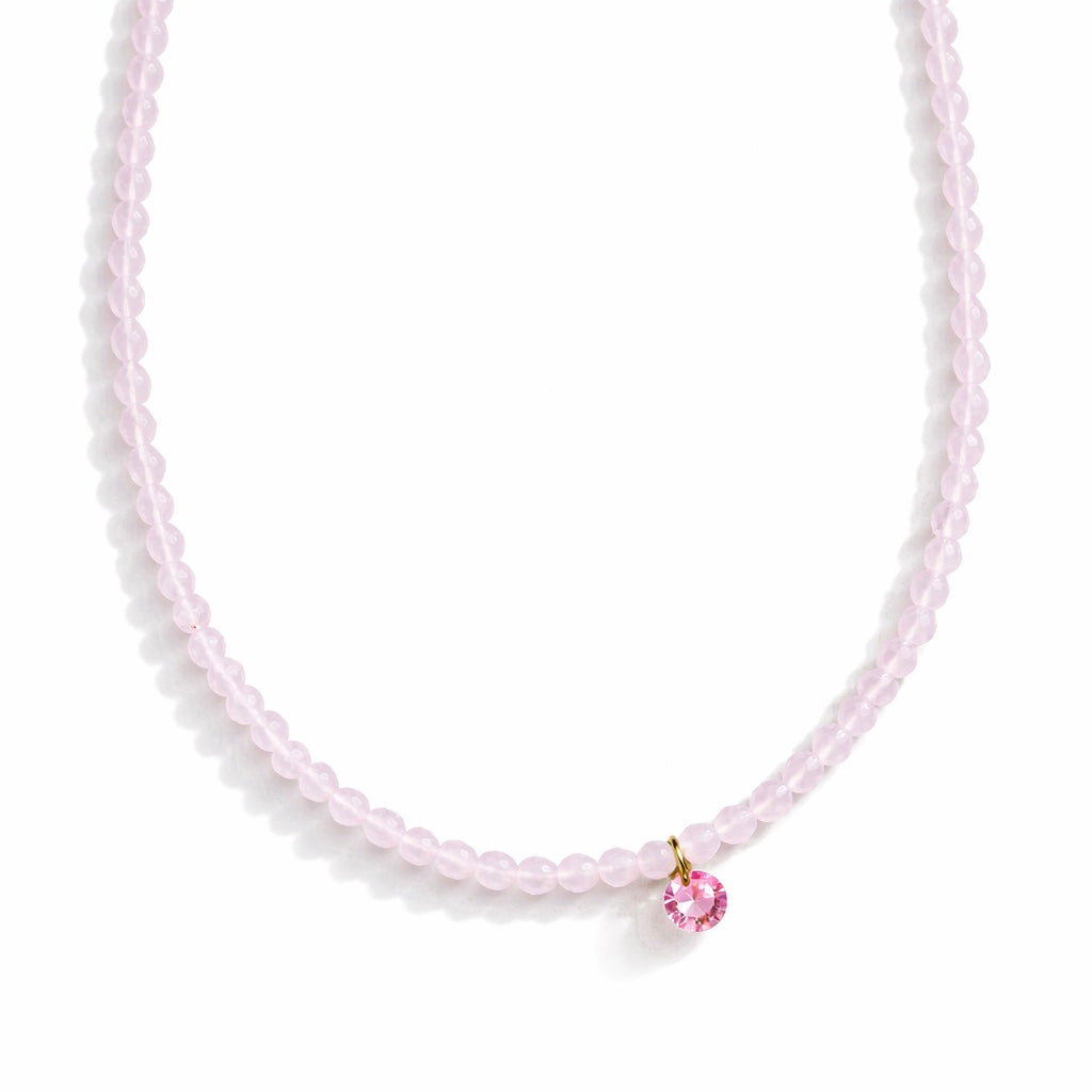 Soft Pink Summer Necklace