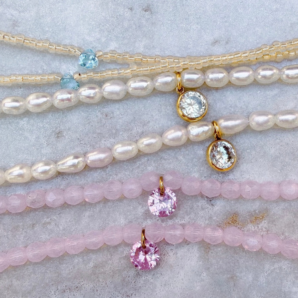 Sparkly Drop Anklet