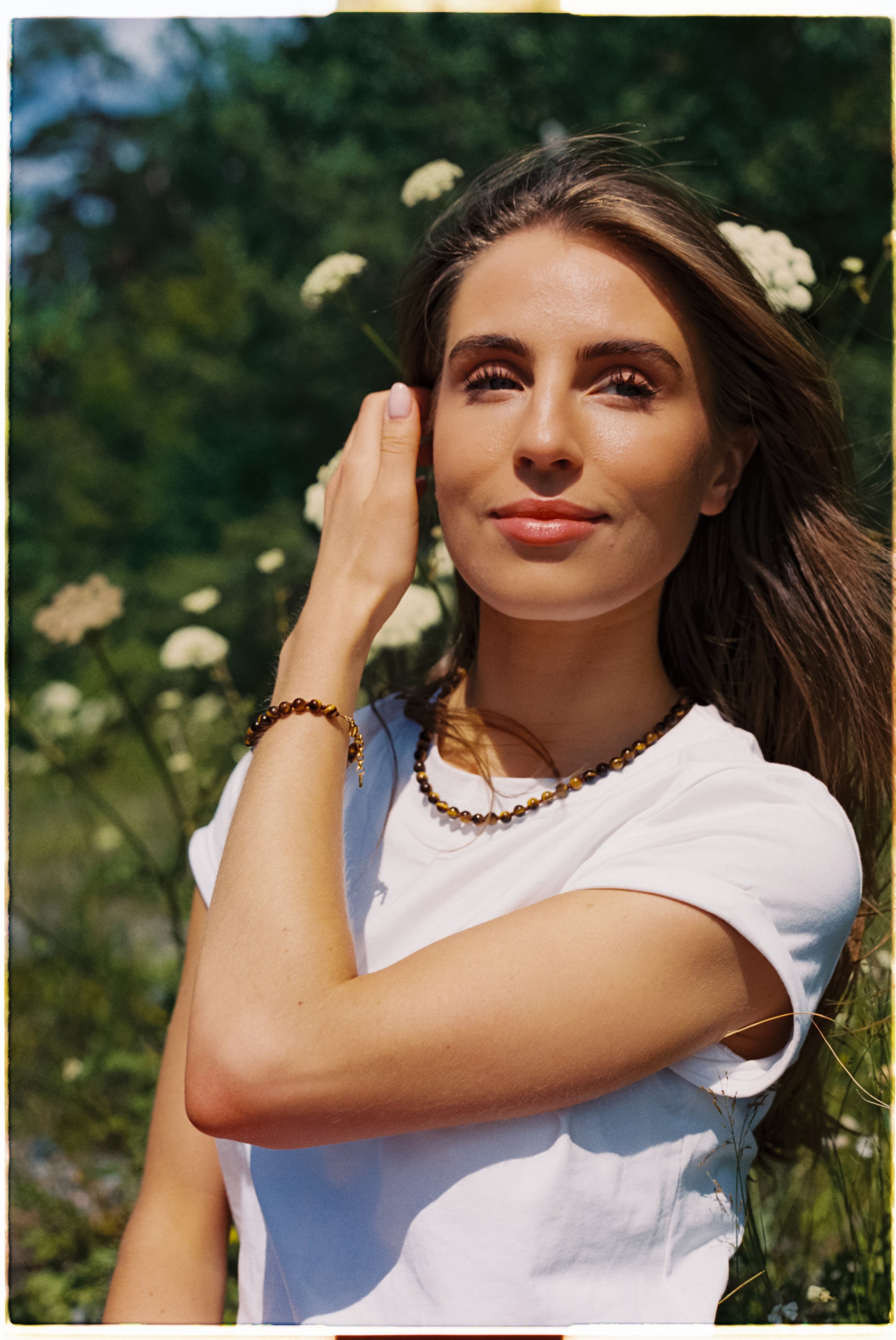 Brown Bead Necklace