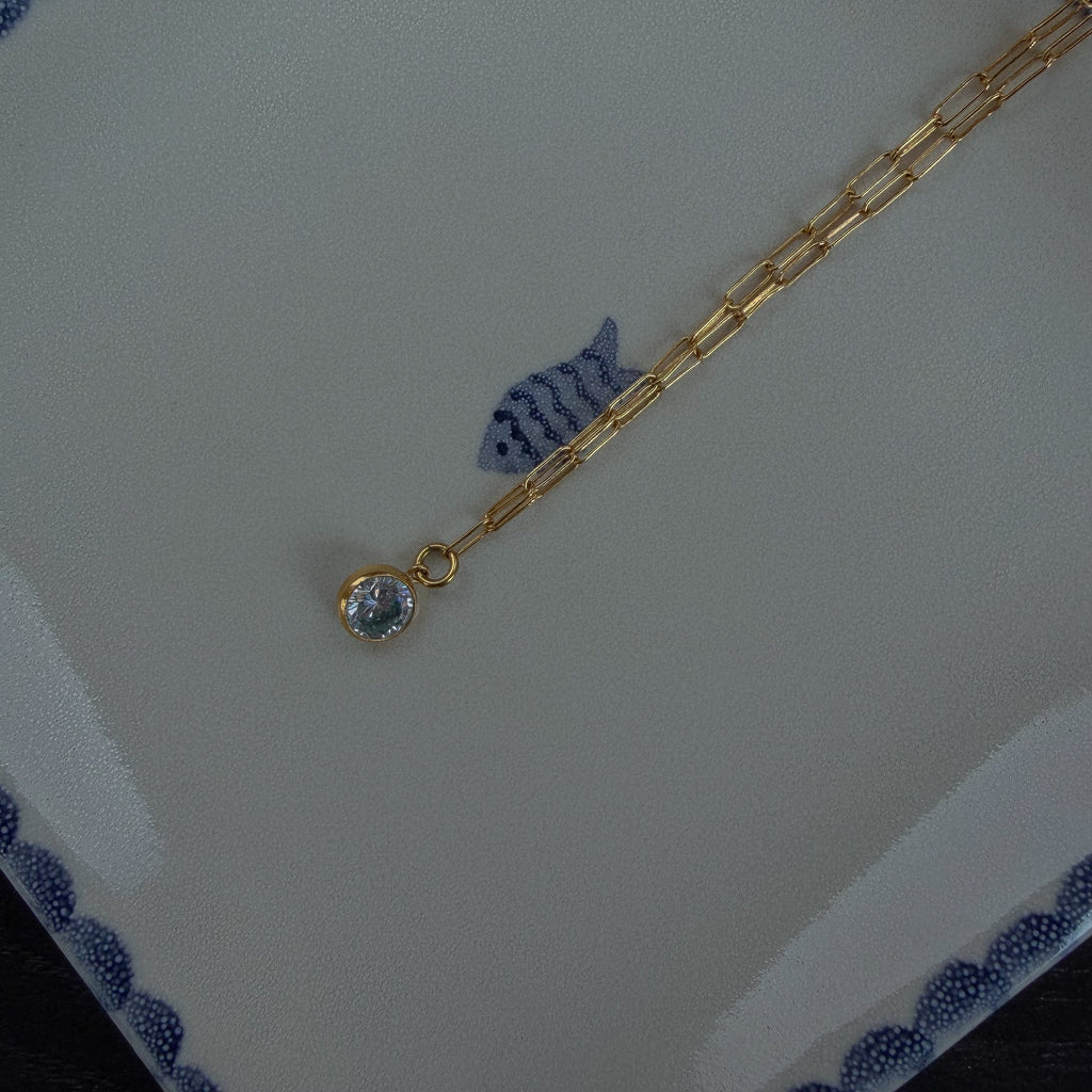 Gold Drop Necklace